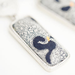 Tangerine Sunburst Drop Earrings