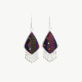 Magenta Renaissance Drop Earrings