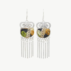 Mystic Meadow Owls Drop Earrings
