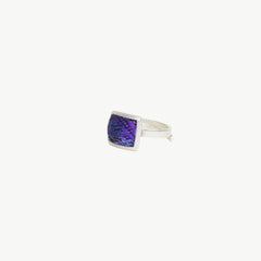 Violet Aura Signet Ring