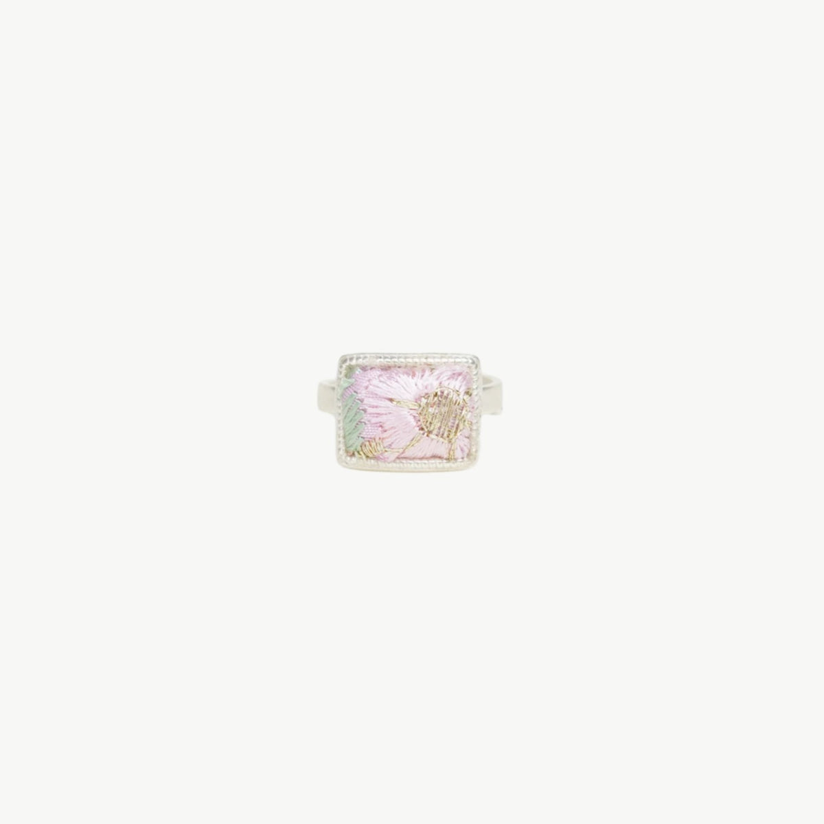 Fleur de Soleil Signet Ring